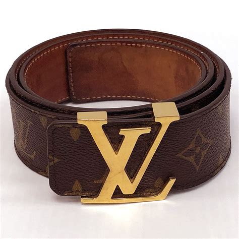 louis vuitton monogram initials belt